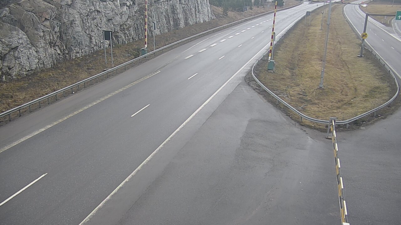Weather Camera Image Road 1 Salo, Isokylä tunneli, boom east, Salo, Varsinais-Suomi