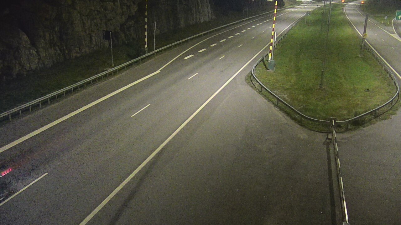Kelikamerat Kuva Tie 1 Salo, Isokylän tunneli, puomi itä, Salo, Varsinais-Suomi