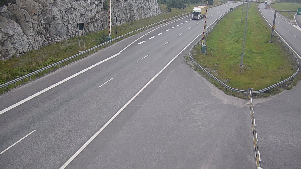 Weather Camera Image Road 1 Salo, Isokylä tunneli, boom east, Salo, Varsinais-Suomi