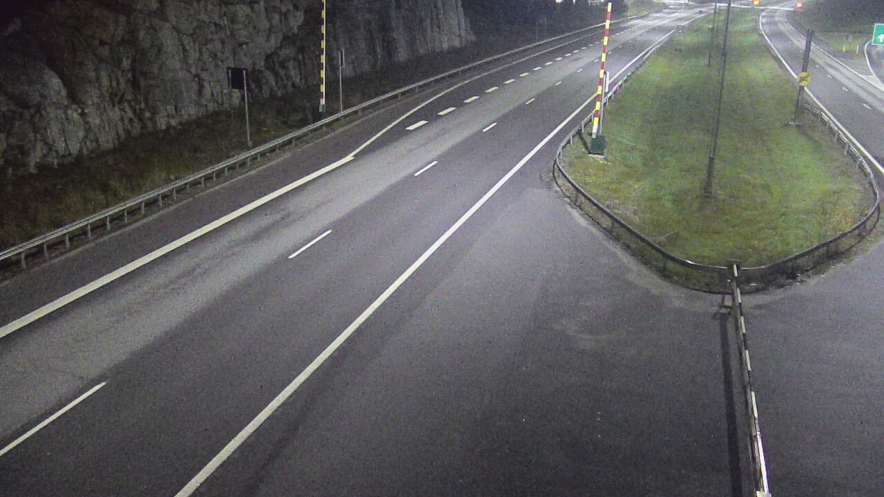 Kelikamerat Kuva Tie 1 Salo, Isokylän tunneli, puomi itä, Salo, Varsinais-Suomi