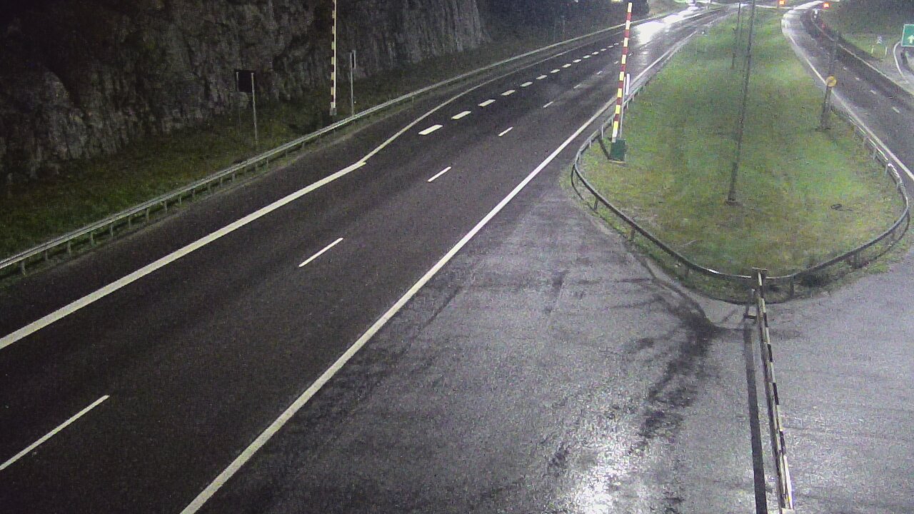 Kelikamerat Kuva Tie 1 Salo, Isokylän tunneli, puomi itä, Salo, Varsinais-Suomi