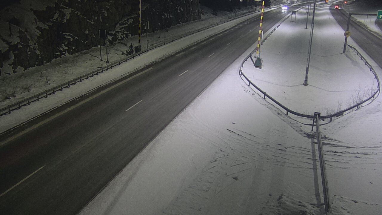 Kelikamerat Kuva Tie 1 Salo, Isokylän tunneli, puomi itä, Salo, Varsinais-Suomi