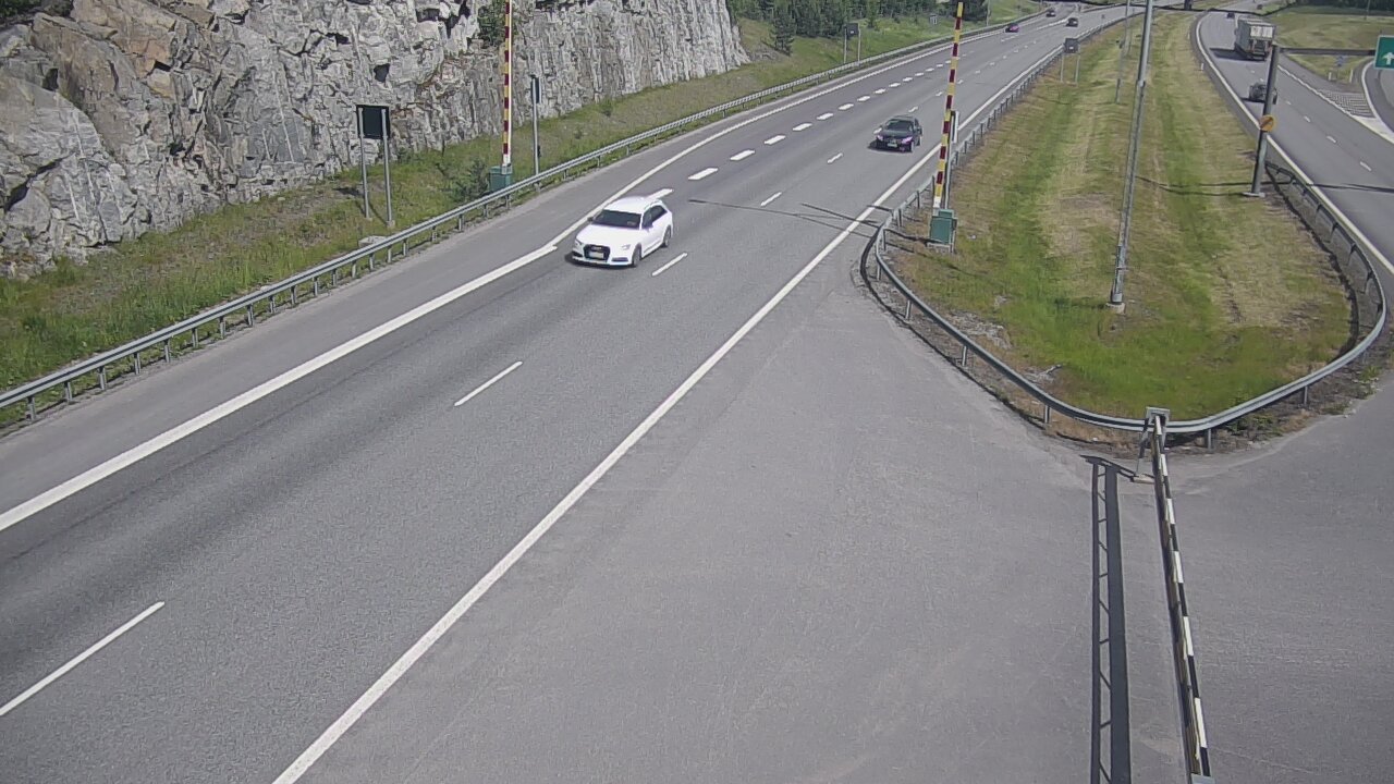Weather Camera Image Väg 1 Salo, Isokylän tunneli, bom öst, Salo, Varsinais-Suomi