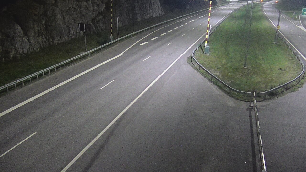 Kelikamerat Kuva Tie 1 Salo, Isokylän tunneli, puomi itä, Salo, Varsinais-Suomi