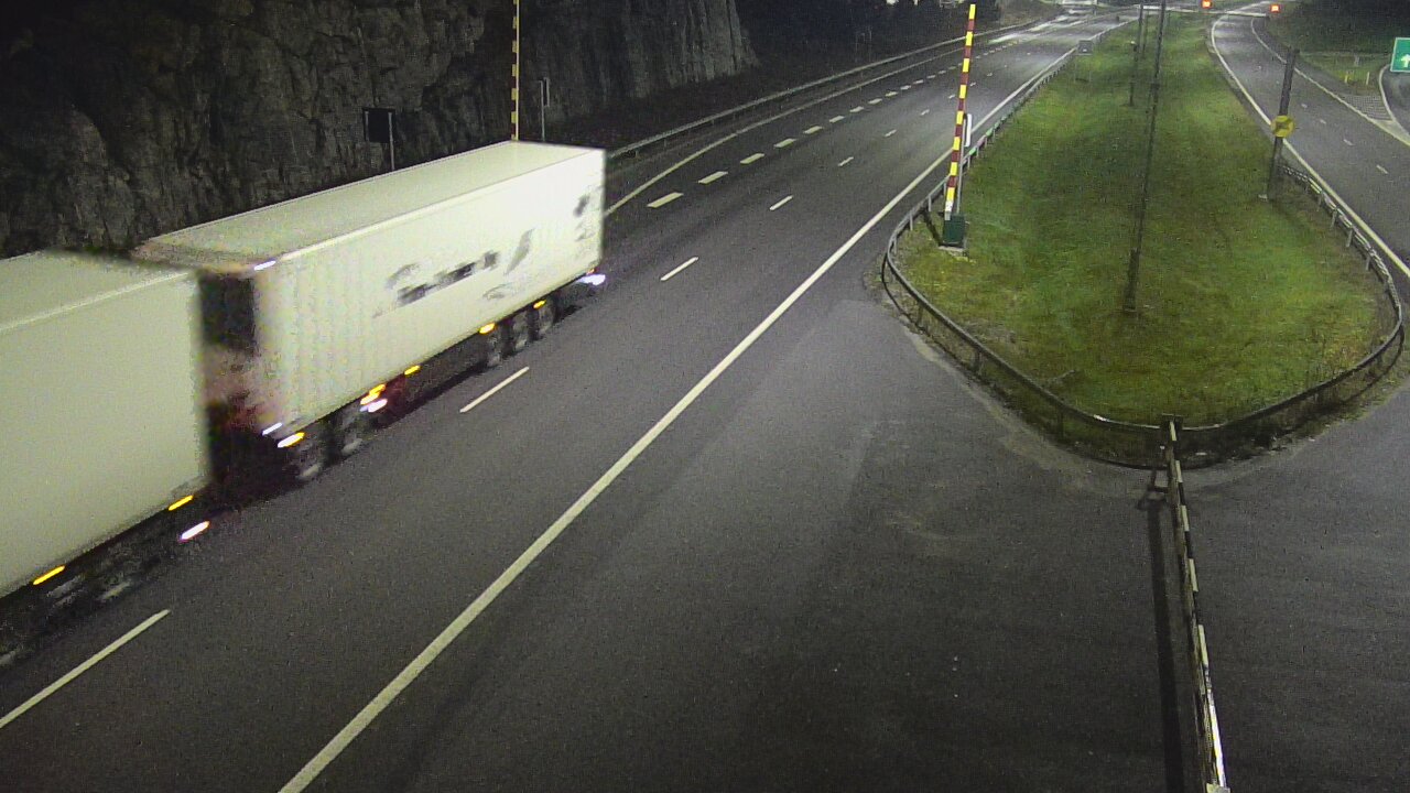 Kelikamerat Kuva Tie 1 Salo, Isokylän tunneli, puomi itä, Salo, Varsinais-Suomi