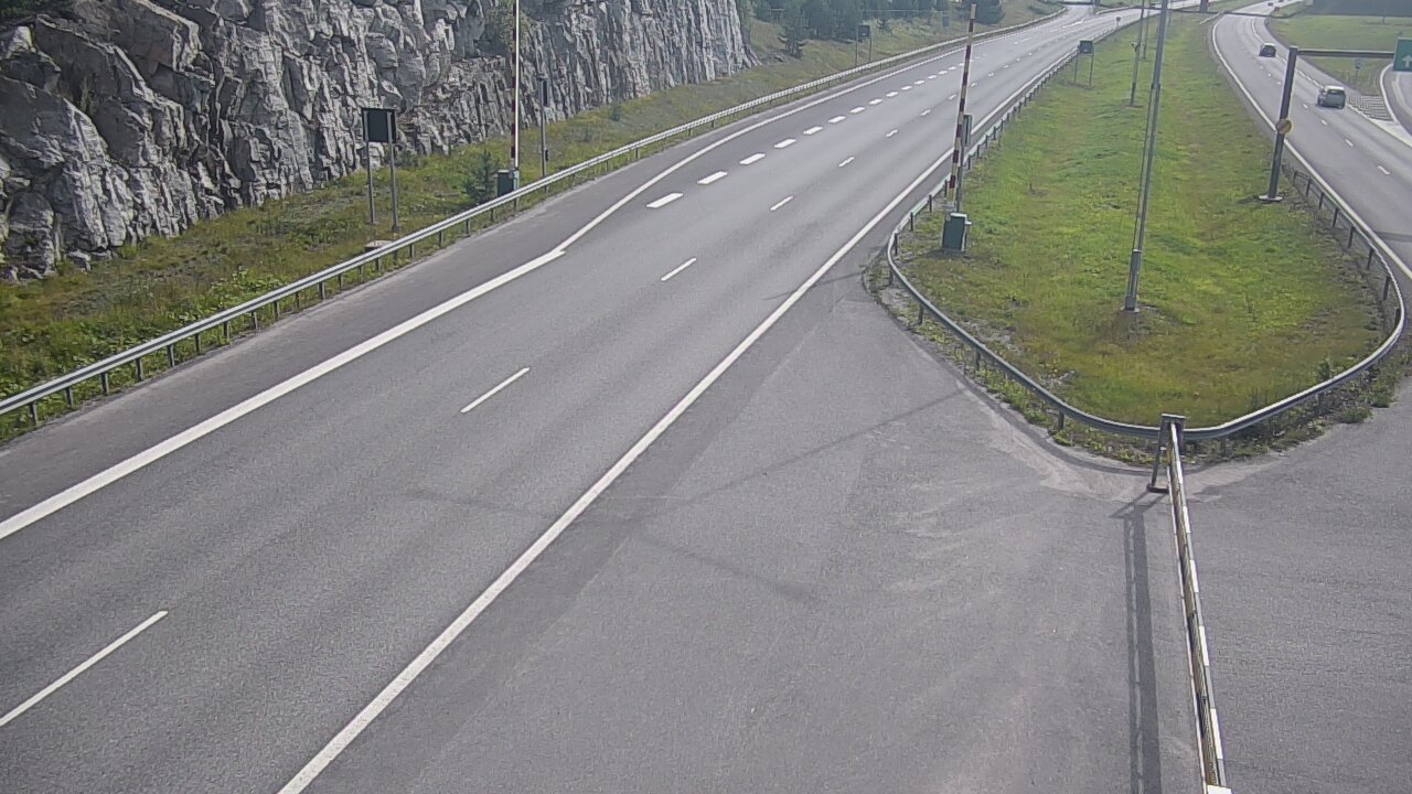Kelikamerat Kuva Tie 1 Salo, Isokylän tunneli, puomi itä, Salo, Varsinais-Suomi