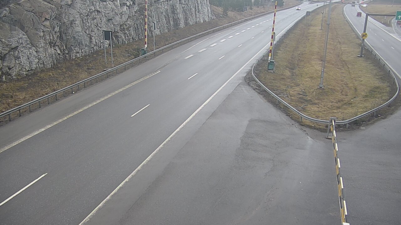 Weather Camera Image Road 1 Salo, Isokylä tunneli, boom east, Salo, Varsinais-Suomi