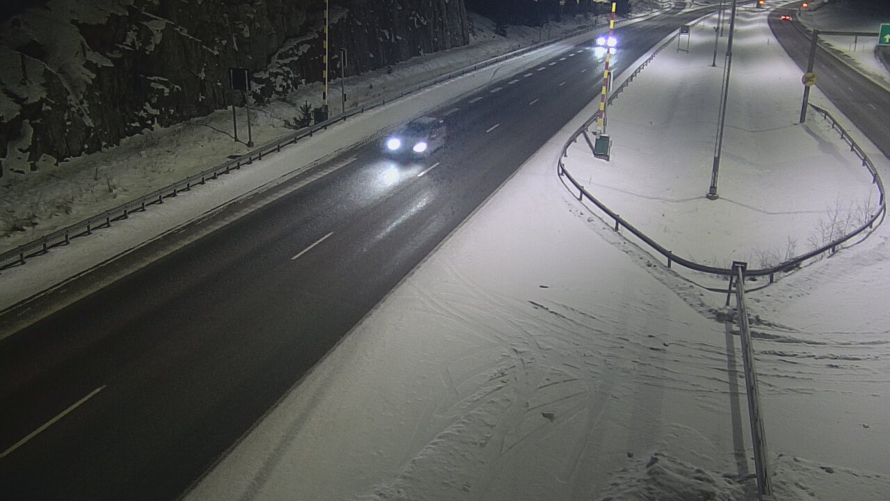 Weather Camera Image Väg 1 Salo, Isokylän tunneli, bom öst, Salo, Varsinais-Suomi