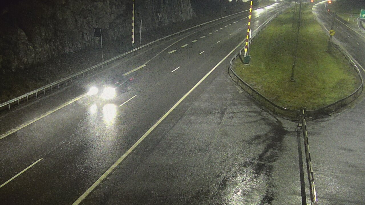 Kelikamerat Kuva Tie 1 Salo, Isokylän tunneli, puomi itä, Salo, Varsinais-Suomi