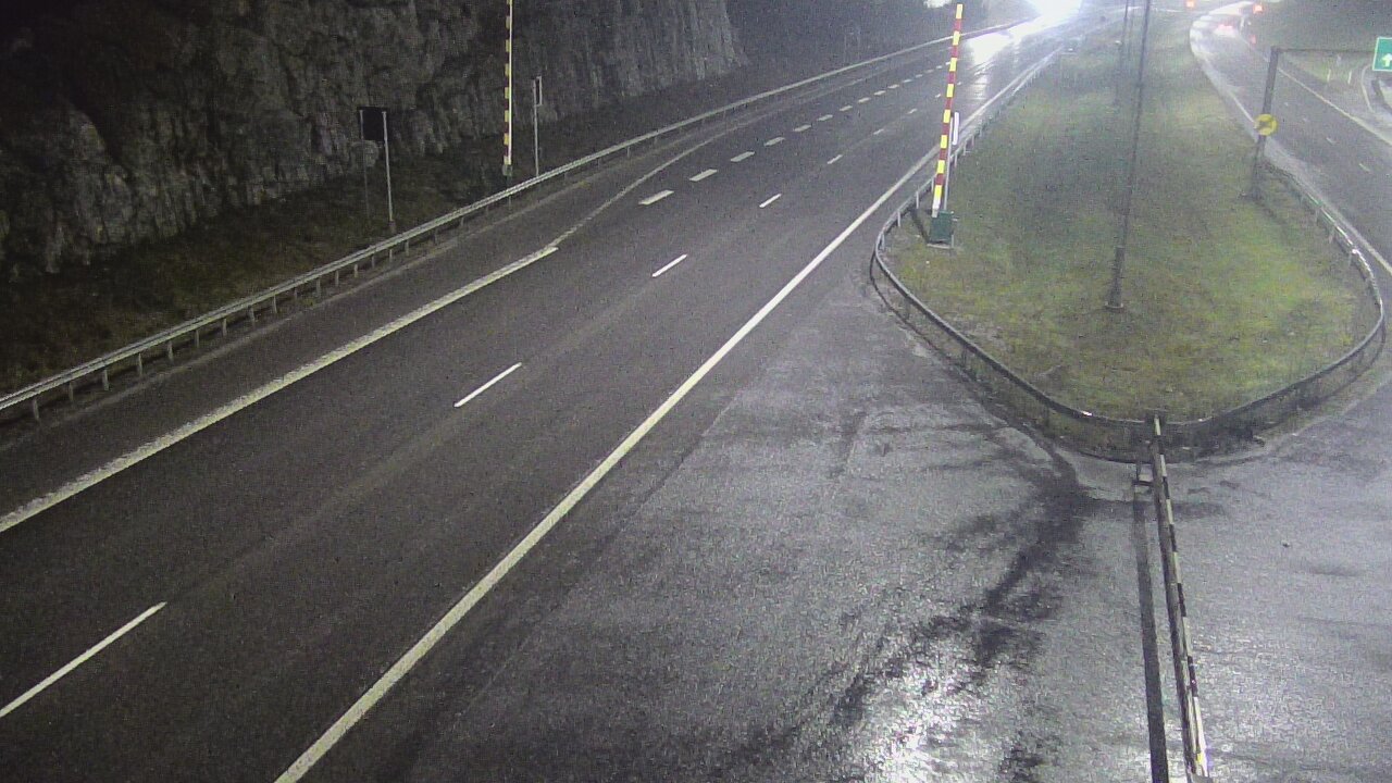 Weather Camera Image Väg 1 Salo, Isokylän tunneli, bom öst, Salo, Varsinais-Suomi