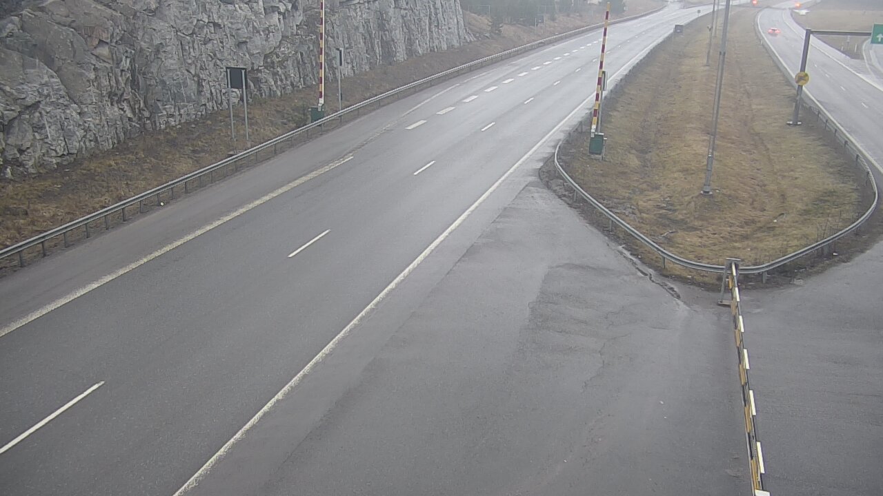 Weather Camera Image Road 1 Salo, Isokylä tunneli, boom east, Salo, Varsinais-Suomi