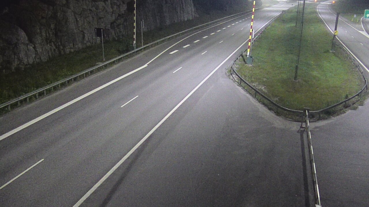 Kelikamerat Kuva Tie 1 Salo, Isokylän tunneli, puomi itä, Salo, Varsinais-Suomi