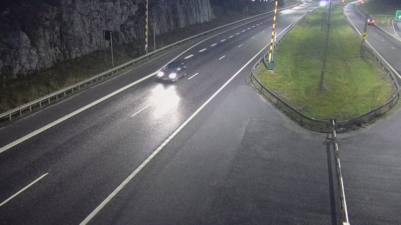 Kelikamerat Kuva Tie 1 Salo, Isokylän tunneli, puomi itä, Salo, Varsinais-Suomi