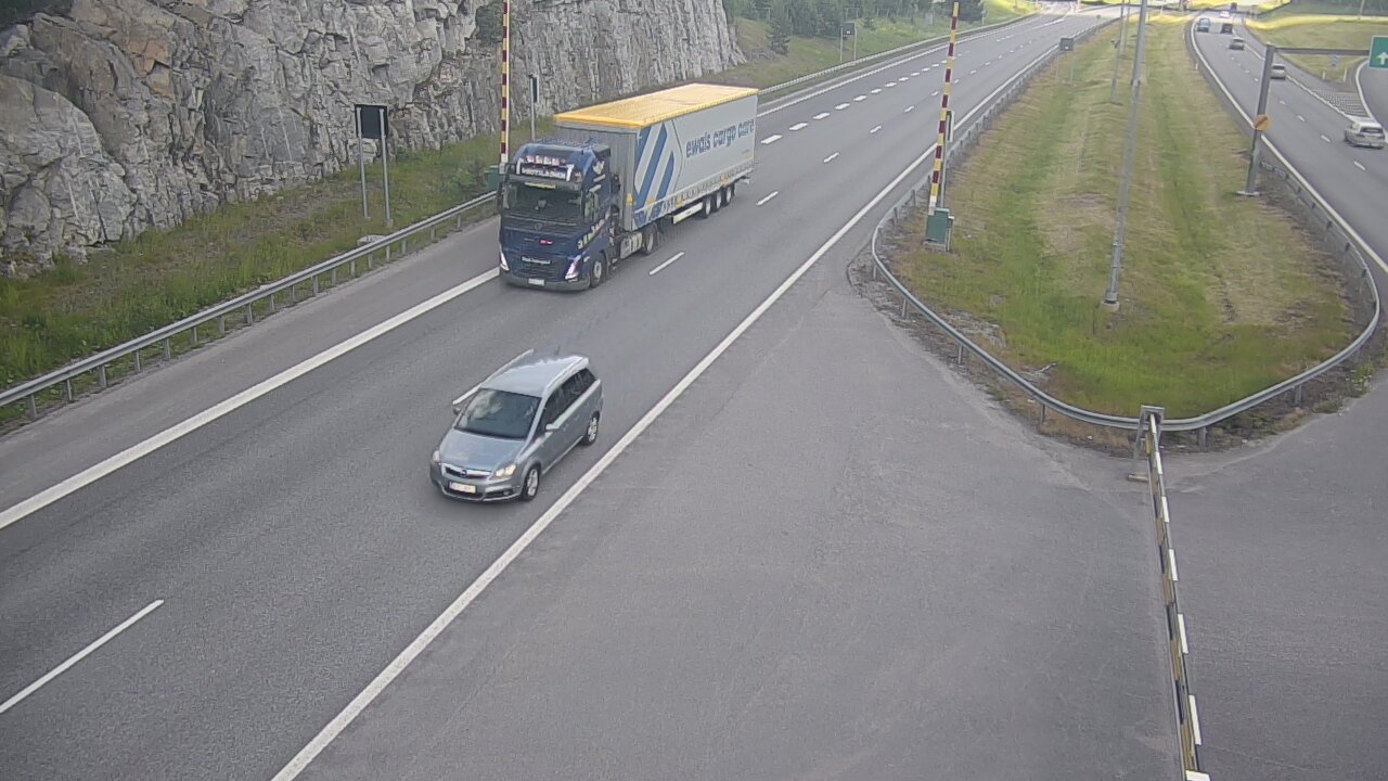 Weather Camera Image Väg 1 Salo, Isokylän tunneli, bom öst, Salo, Varsinais-Suomi