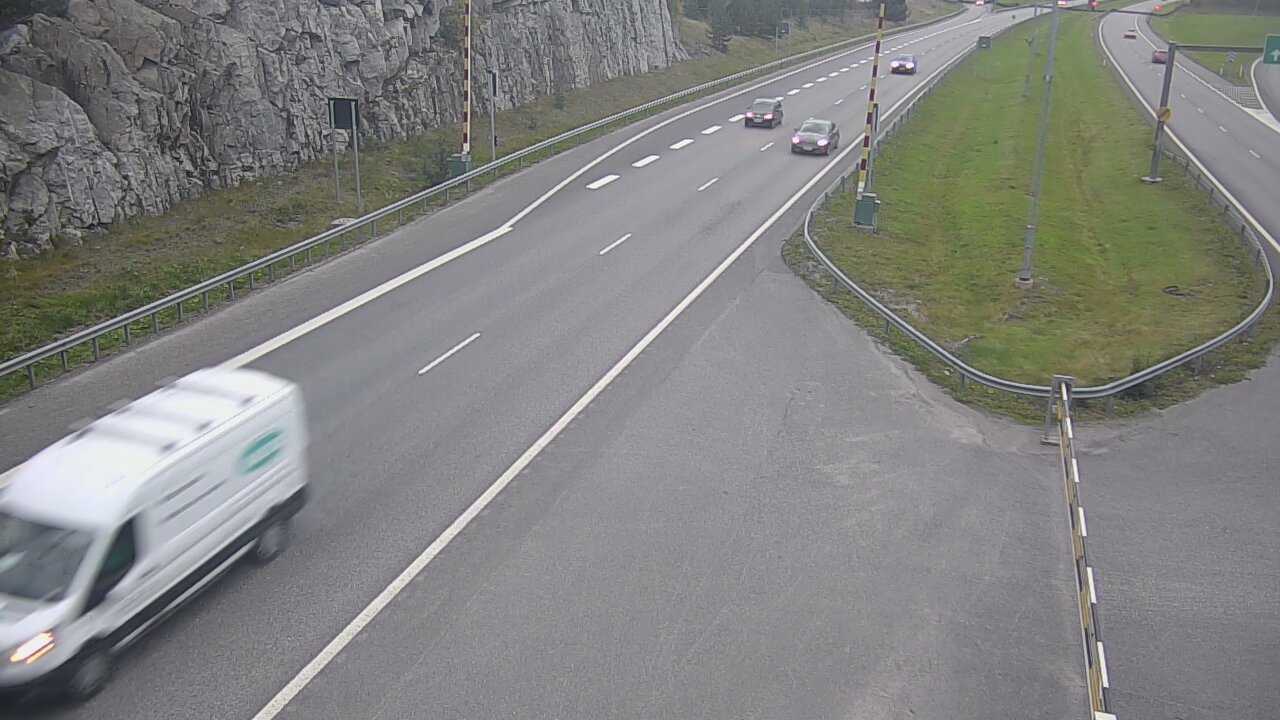 Kelikamerat Kuva Tie 1 Salo, Isokylän tunneli, puomi itä, Salo, Varsinais-Suomi