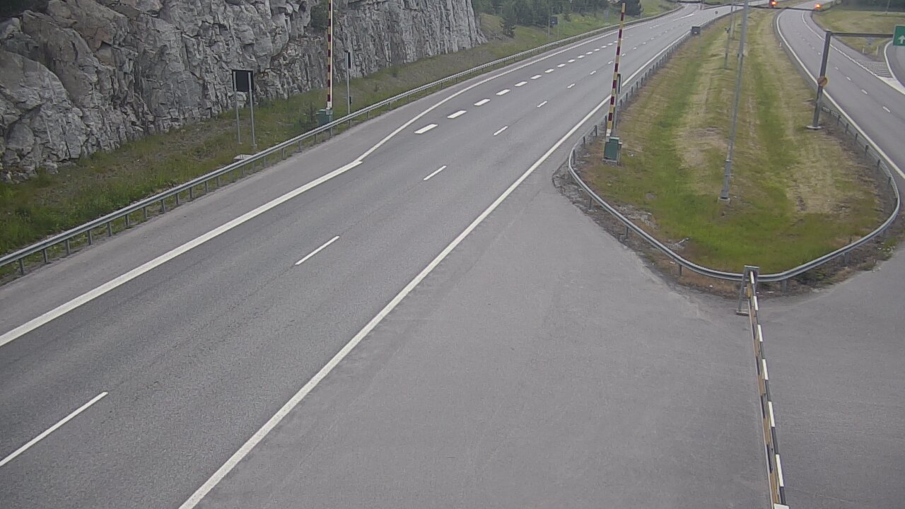 Kelikamerat Kuva Tie 1 Salo, Isokylän tunneli, puomi itä, Salo, Varsinais-Suomi