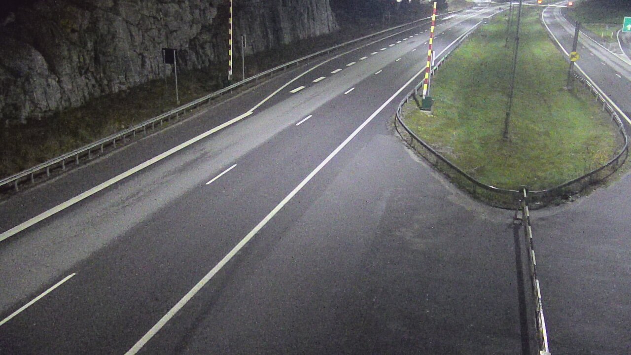 Kelikamerat Kuva Tie 1 Salo, Isokylän tunneli, puomi itä, Salo, Varsinais-Suomi