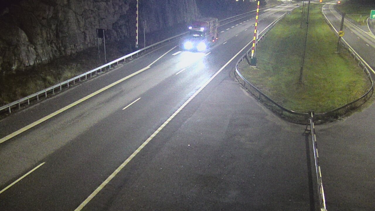 Kelikamerat Kuva Tie 1 Salo, Isokylän tunneli, puomi itä, Salo, Varsinais-Suomi