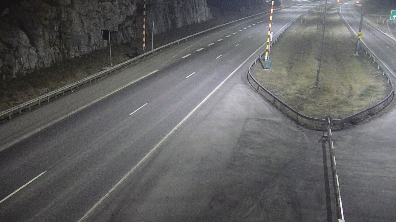 Kelikamerat Kuva Tie 1 Salo, Isokylän tunneli, puomi itä, Salo, Varsinais-Suomi