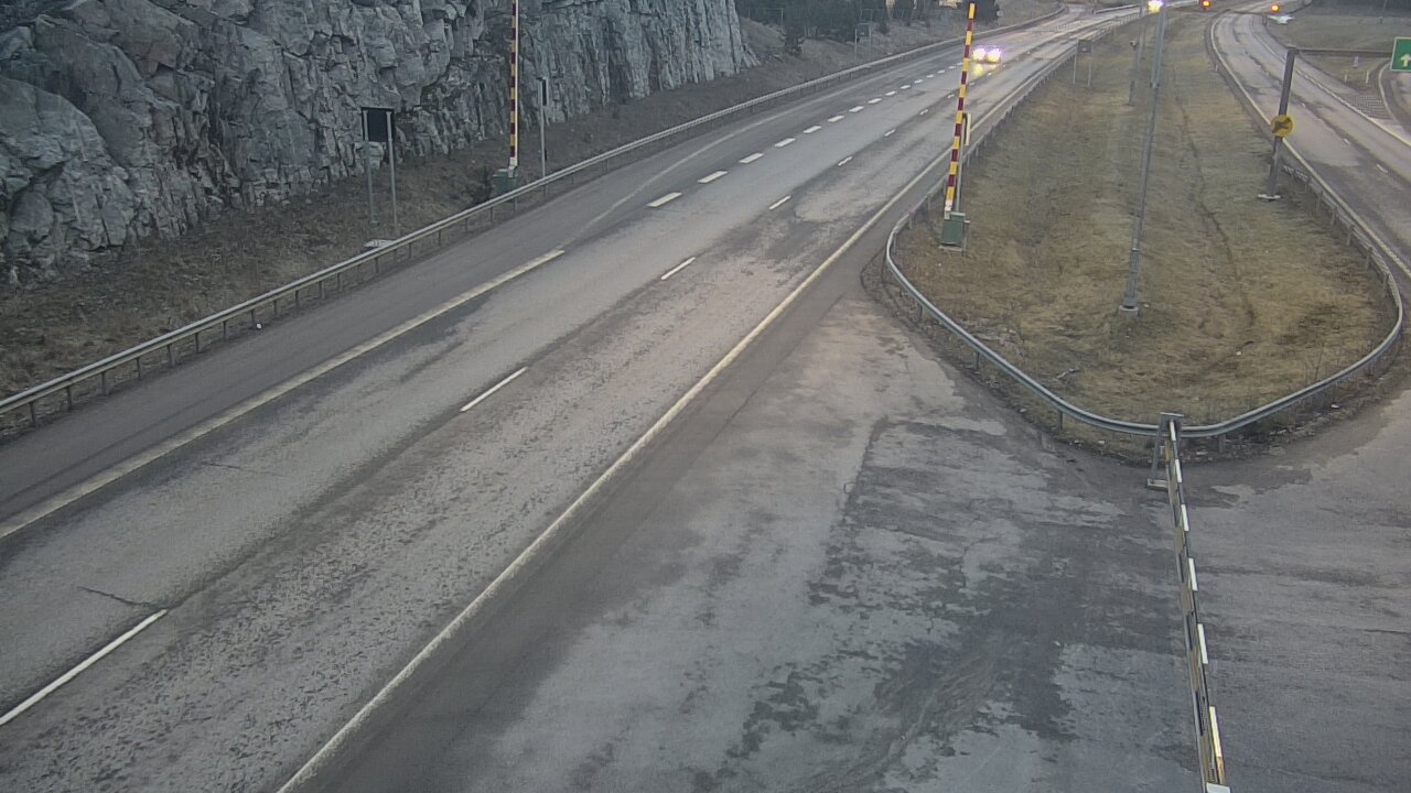 Weather Camera Image Road 1 Salo, Isokylä tunneli, boom east, Salo, Varsinais-Suomi