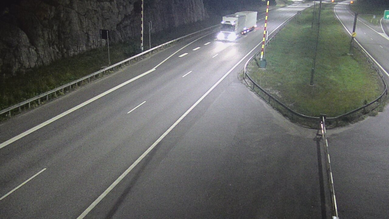 Kelikamerat Kuva Tie 1 Salo, Isokylän tunneli, puomi itä, Salo, Varsinais-Suomi
