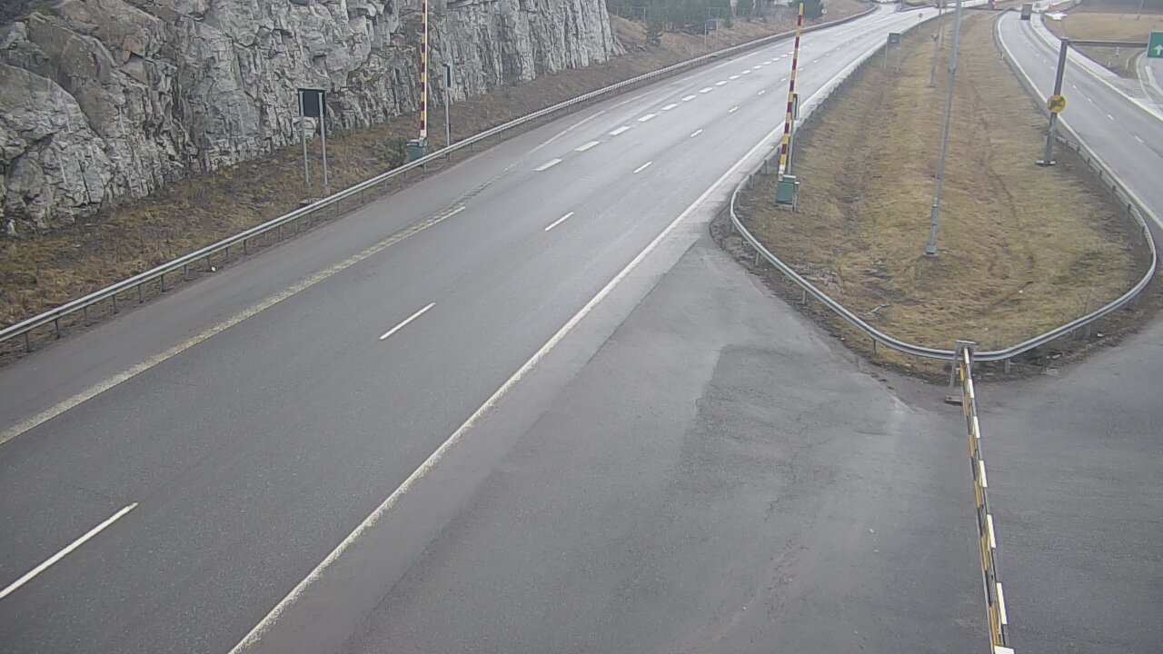 Weather Camera Image Road 1 Salo, Isokylä tunneli, boom east, Salo, Varsinais-Suomi