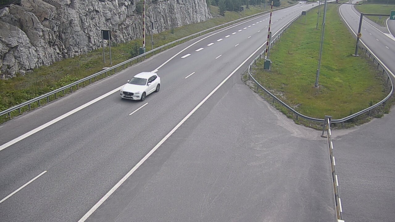 Kelikamerat Kuva Tie 1 Salo, Isokylän tunneli, puomi itä, Salo, Varsinais-Suomi