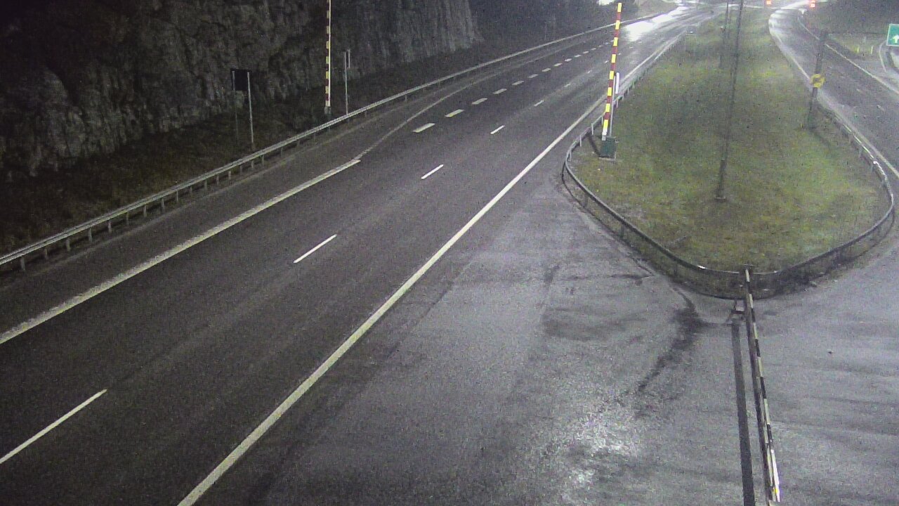 Weather Camera Image Väg 1 Salo, Isokylän tunneli, bom öst, Salo, Varsinais-Suomi