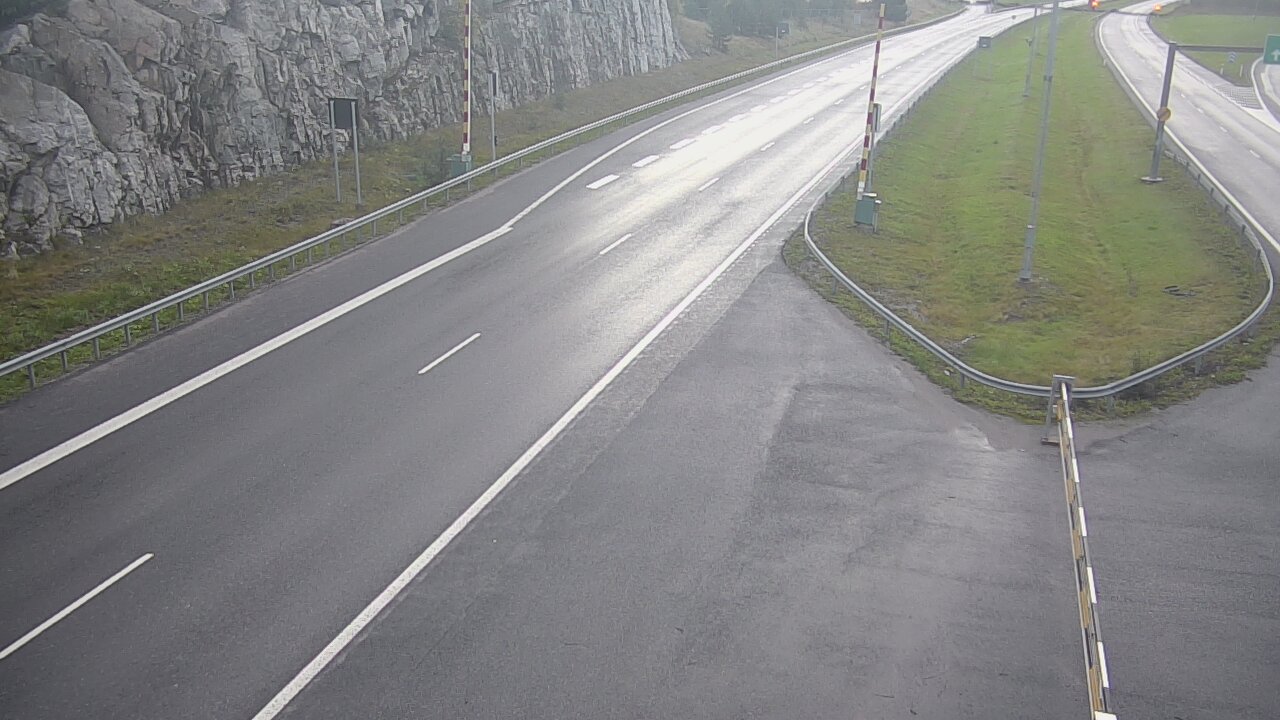 Kelikamerat Kuva Tie 1 Salo, Isokylän tunneli, puomi itä, Salo, Varsinais-Suomi
