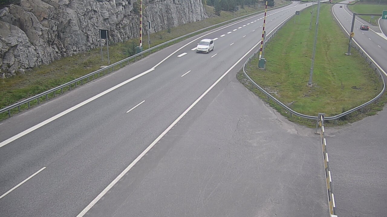 Kelikamerat Kuva Tie 1 Salo, Isokylän tunneli, puomi itä, Salo, Varsinais-Suomi