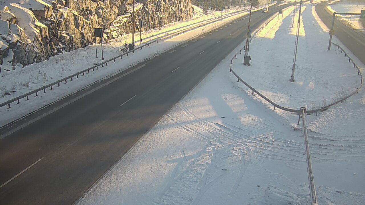 Weather Camera Image Road 1 Salo, Isokylä tunneli, boom east, Salo, Varsinais-Suomi