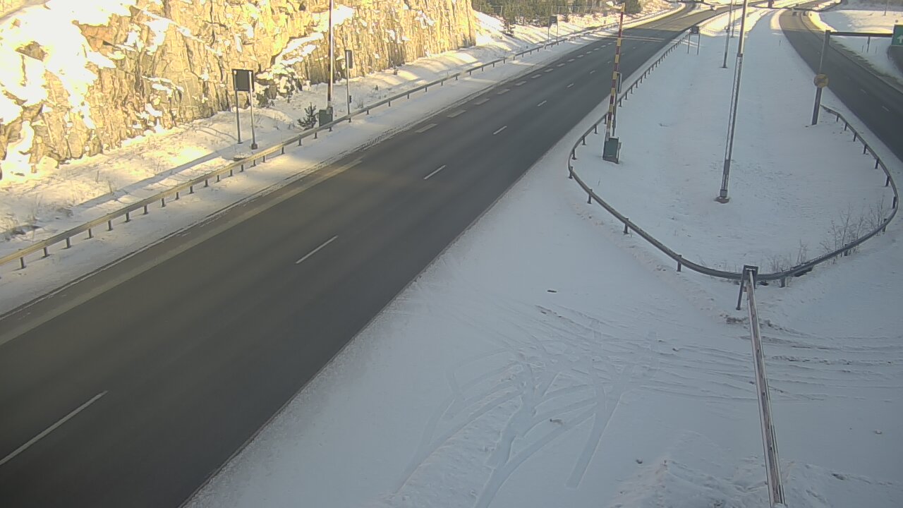 Weather Camera Image Road 1 Salo, Isokylä tunneli, boom east, Salo, Varsinais-Suomi