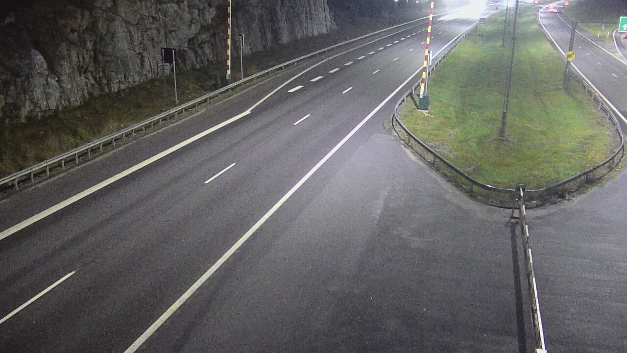 Kelikamerat Kuva Tie 1 Salo, Isokylän tunneli, puomi itä, Salo, Varsinais-Suomi