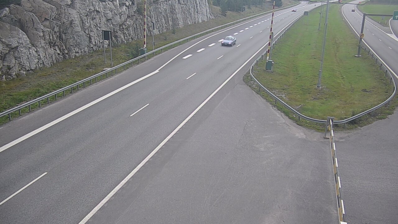 Kelikamerat Kuva Tie 1 Salo, Isokylän tunneli, puomi itä, Salo, Varsinais-Suomi