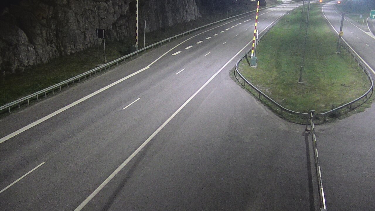 Kelikamerat Kuva Tie 1 Salo, Isokylän tunneli, puomi itä, Salo, Varsinais-Suomi