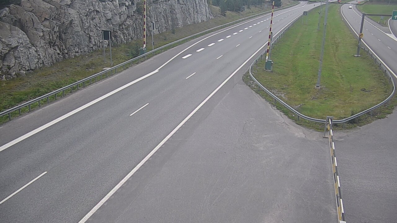 Kelikamerat Kuva Tie 1 Salo, Isokylän tunneli, puomi itä, Salo, Varsinais-Suomi