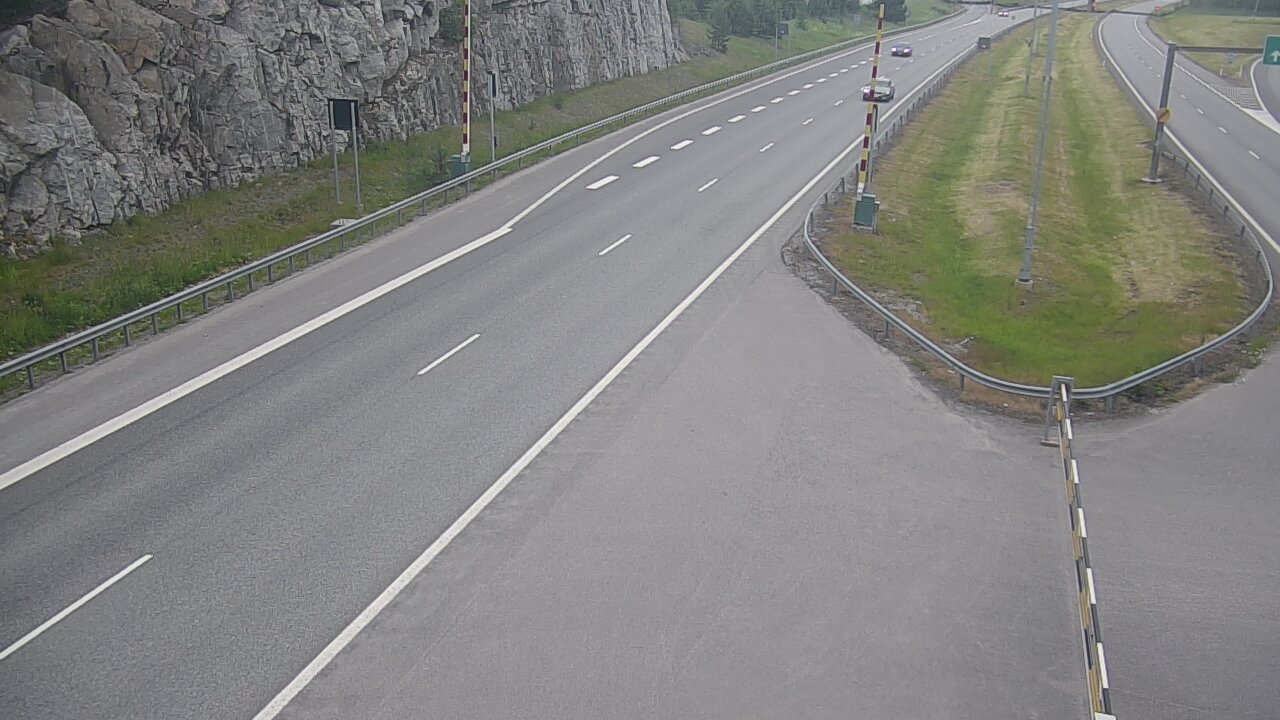 Kelikamerat Kuva Tie 1 Salo, Isokylän tunneli, puomi itä, Salo, Varsinais-Suomi