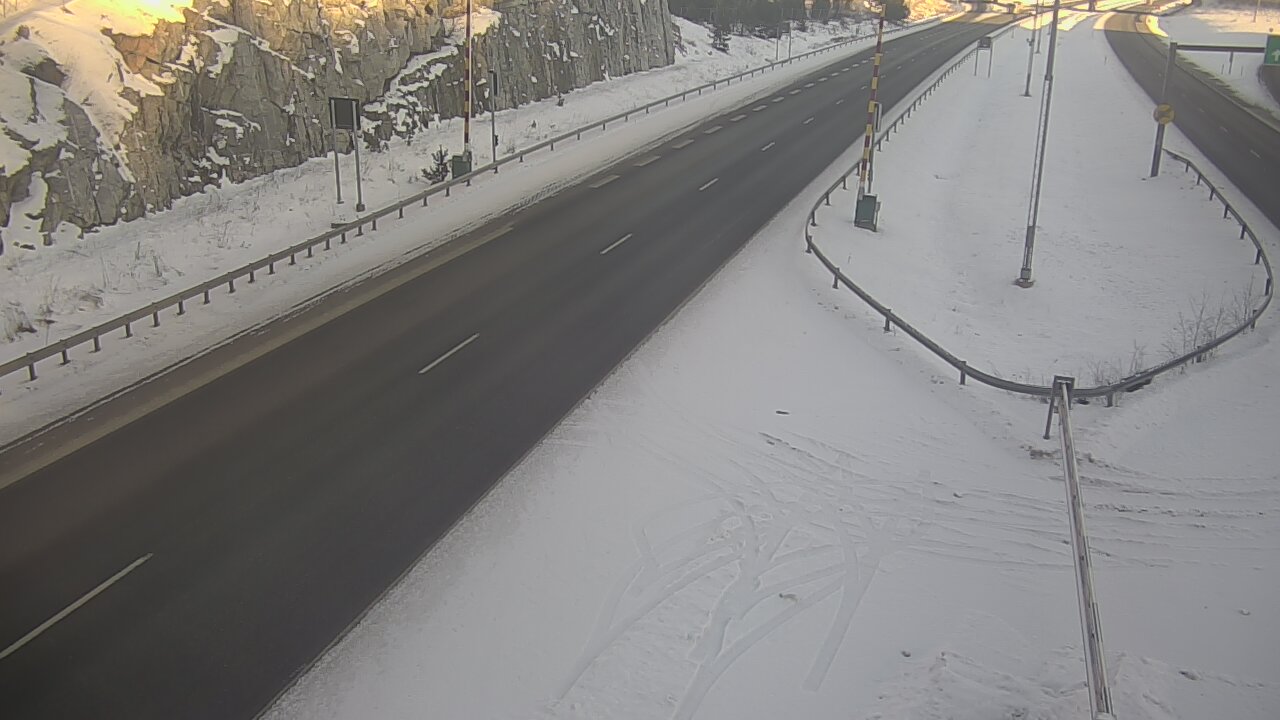 Weather Camera Image Road 1 Salo, Isokylä tunneli, boom east, Salo, Varsinais-Suomi