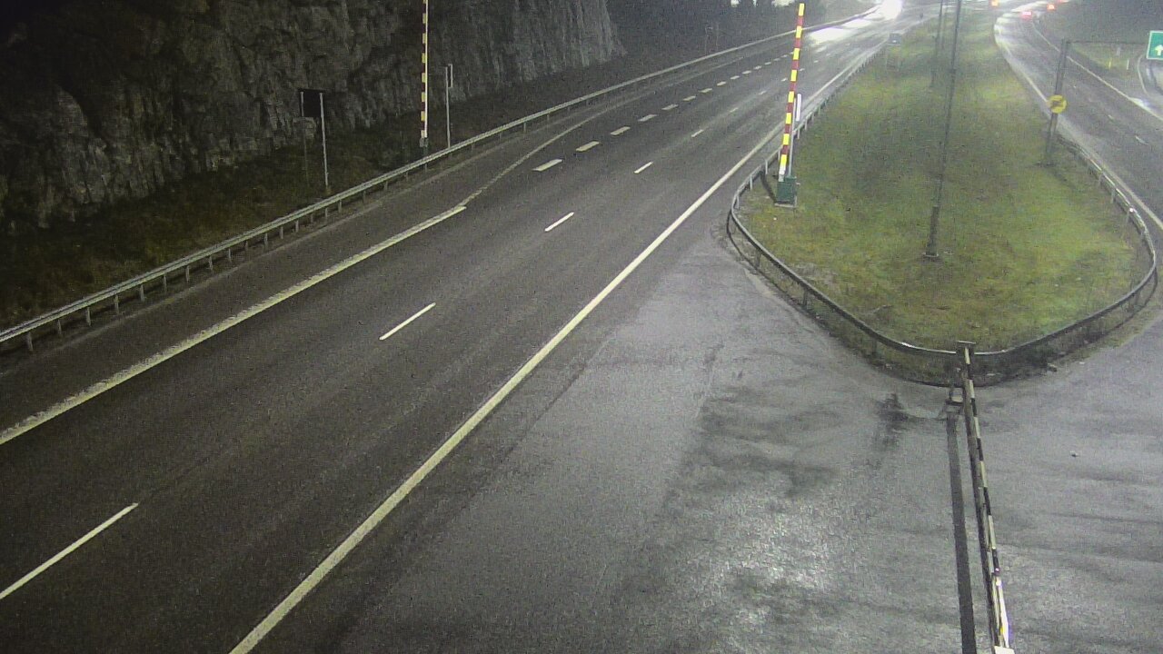 Weather Camera Image Väg 1 Salo, Isokylän tunneli, bom öst, Salo, Varsinais-Suomi