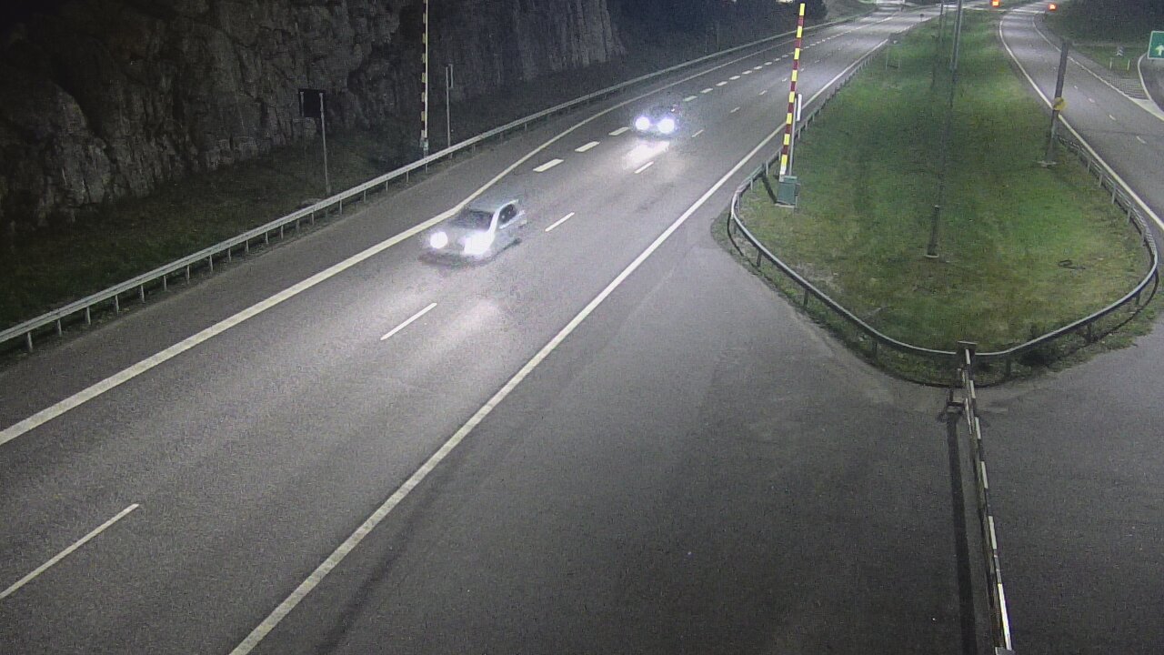Kelikamerat Kuva Tie 1 Salo, Isokylän tunneli, puomi itä, Salo, Varsinais-Suomi
