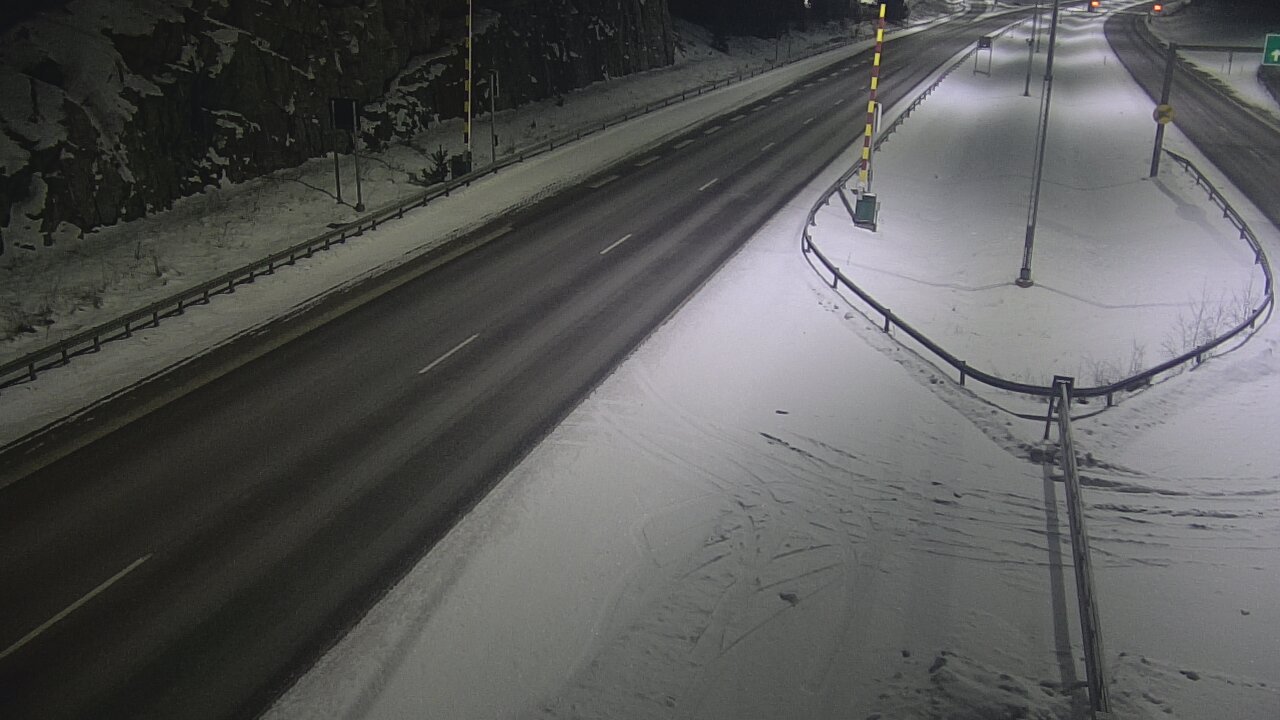 Kelikamerat Kuva Tie 1 Salo, Isokylän tunneli, puomi itä, Salo, Varsinais-Suomi