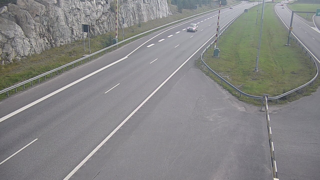Weather Camera Image Road 1 Salo, Isokylä tunneli, boom east, Salo, Varsinais-Suomi