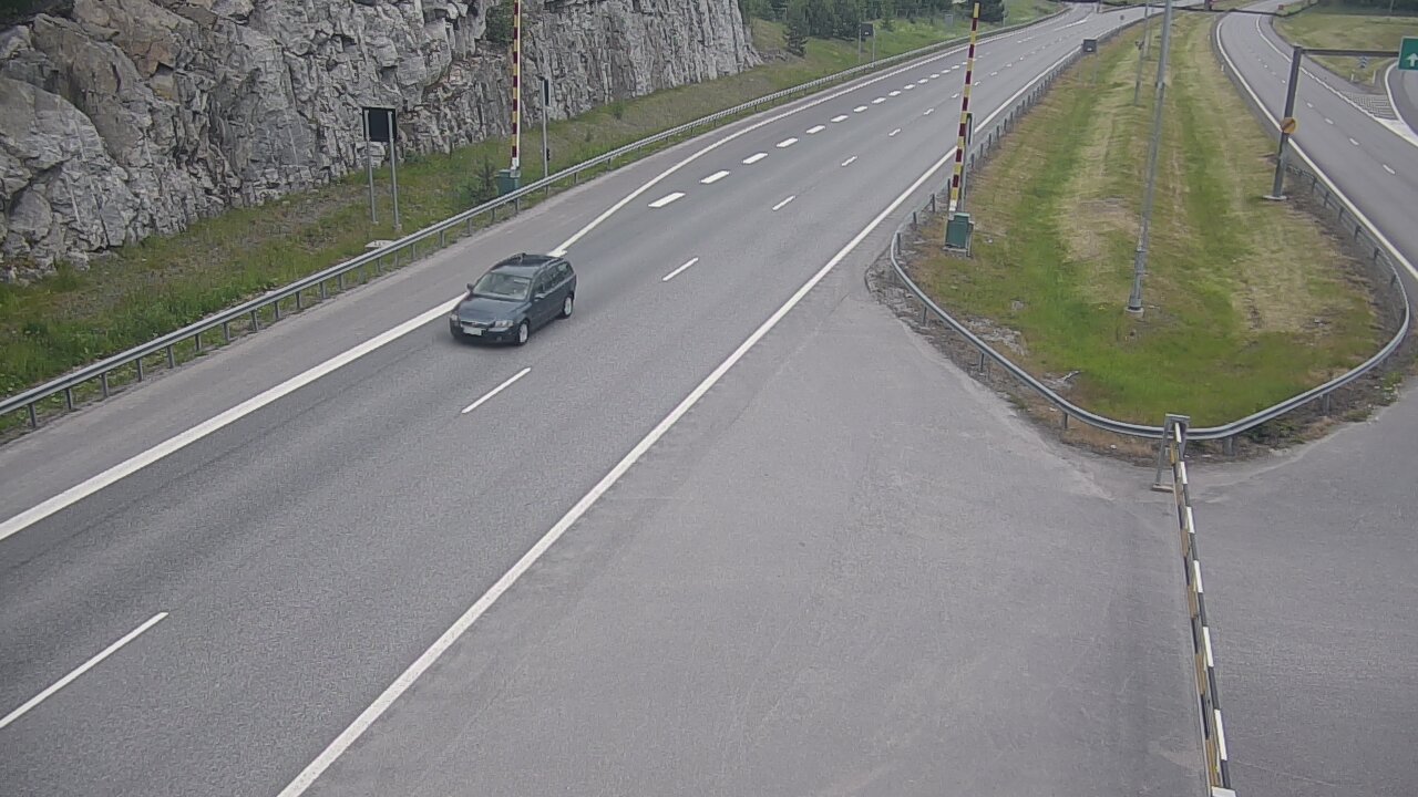 Weather Camera Image Väg 1 Salo, Isokylän tunneli, bom öst, Salo, Varsinais-Suomi