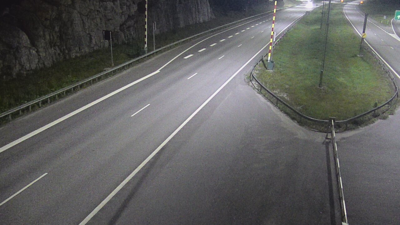 Kelikamerat Kuva Tie 1 Salo, Isokylän tunneli, puomi itä, Salo, Varsinais-Suomi