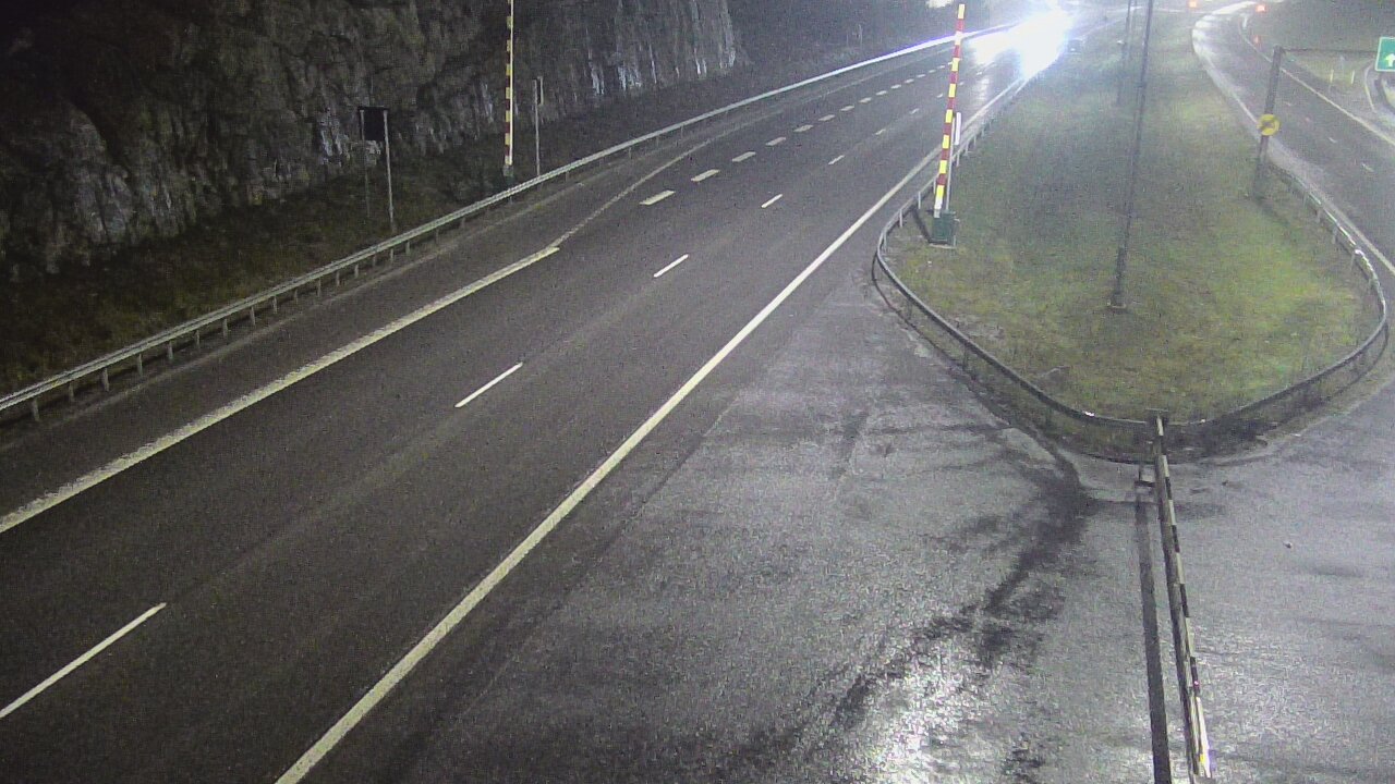 Weather Camera Image Väg 1 Salo, Isokylän tunneli, bom öst, Salo, Varsinais-Suomi