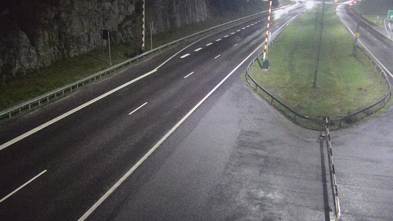 Kelikamerat Kuva Tie 1 Salo, Isokylän tunneli, puomi itä, Salo, Varsinais-Suomi