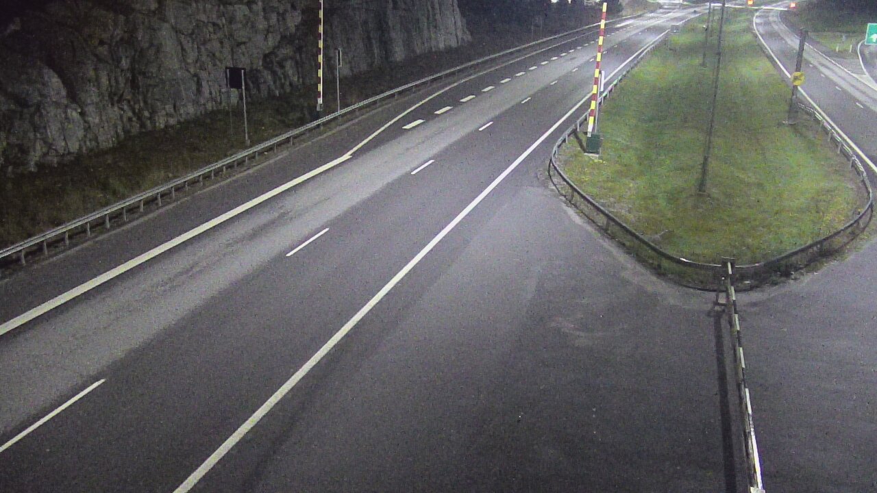 Kelikamerat Kuva Tie 1 Salo, Isokylän tunneli, puomi itä, Salo, Varsinais-Suomi