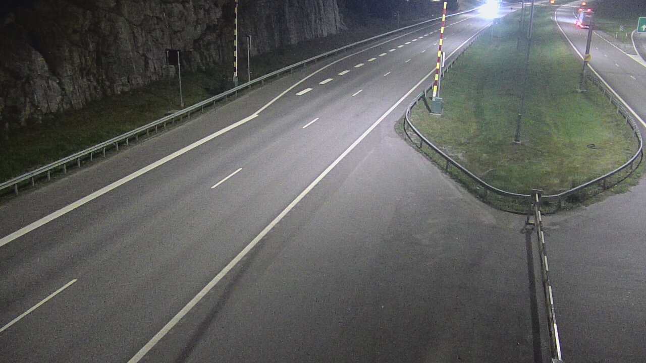 Kelikamerat Kuva Tie 1 Salo, Isokylän tunneli, puomi itä, Salo, Varsinais-Suomi