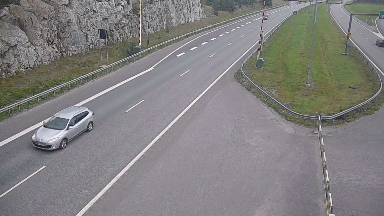 Kelikamerat Kuva Tie 1 Salo, Isokylän tunneli, puomi itä, Salo, Varsinais-Suomi