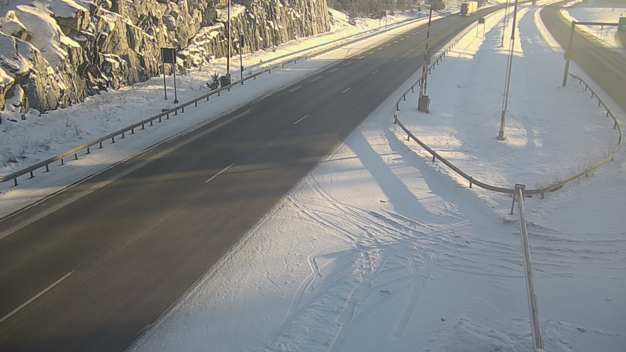 Weather Camera Image Road 1 Salo, Isokylä tunneli, boom east, Salo, Varsinais-Suomi